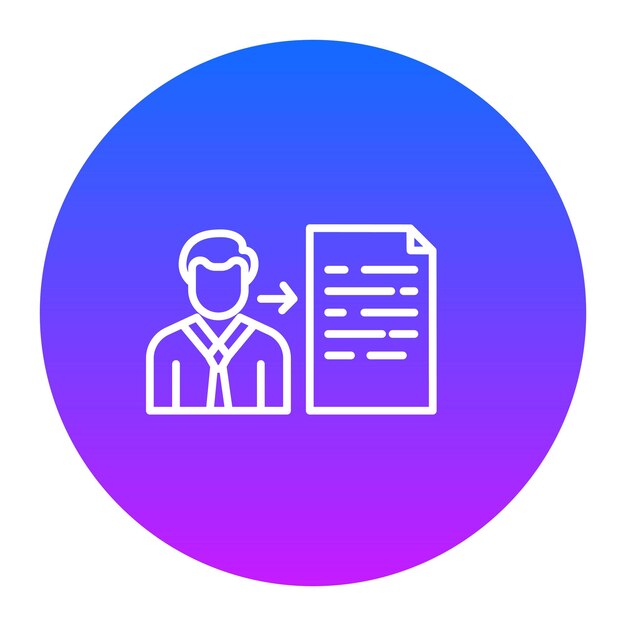 Ilustración del vector asignado a la tarea