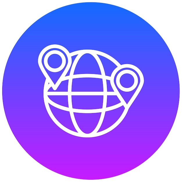 Ilustración del vector de asociación global
