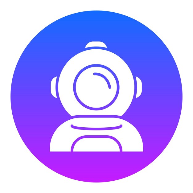 Ilustración del vector del astronauta