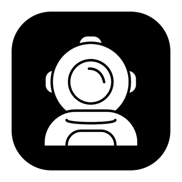 Ilustración del vector del astronauta