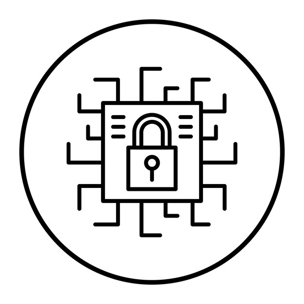 Ilustración del vector de ataque cibernético