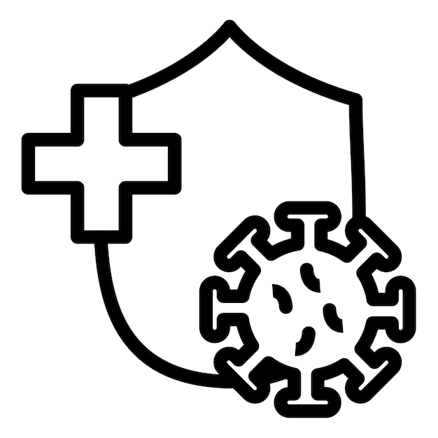Ilustración del vector de aumento de la inmunidad