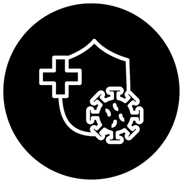 Ilustración del vector de aumento de la inmunidad