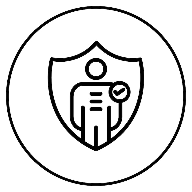 Ilustración del vector de autenticidad