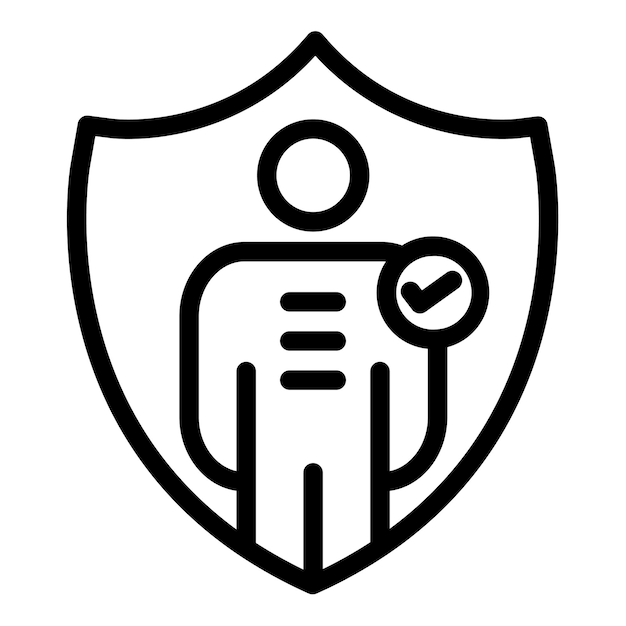 Ilustración del vector de autenticidad