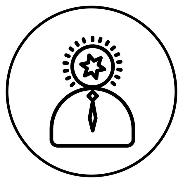 Ilustración del vector de autoestima