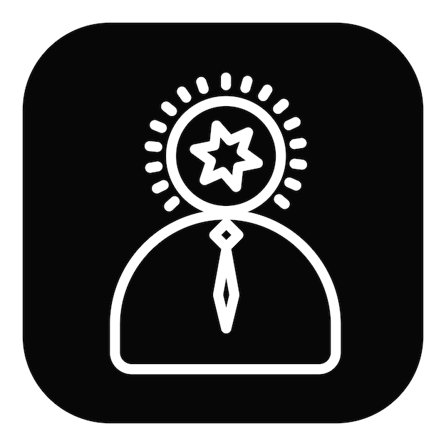 Ilustración del vector de autoestima