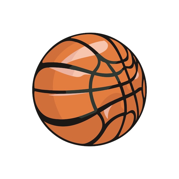 Ilustración de vector de baloncesto
