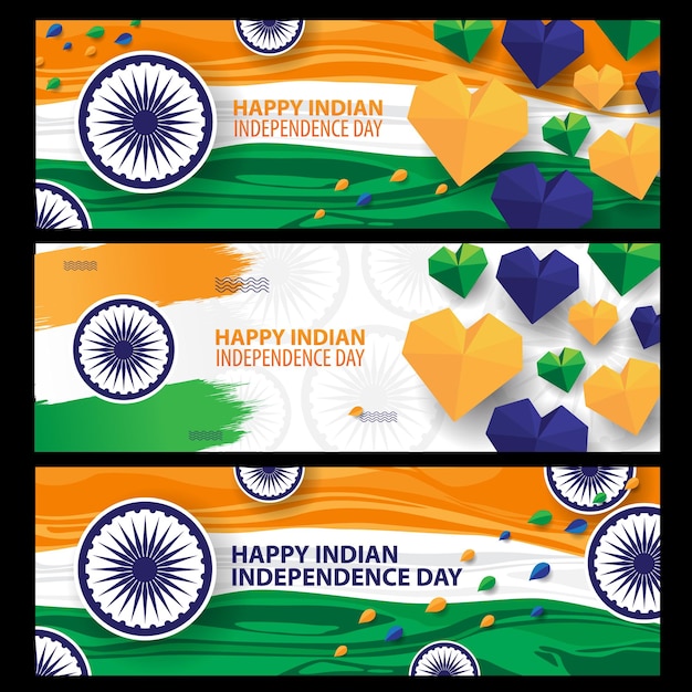 Vector ilustración del vector de la bandera de la india