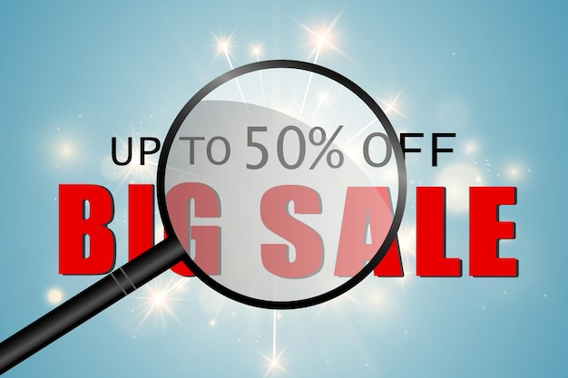 Ilustración de vector de banner de liquidación de venta sobre fondo transparente
