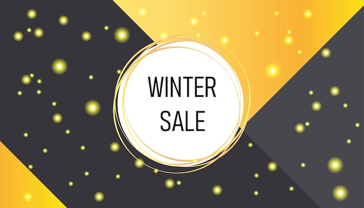 Vector ilustración de vector de banner de venta de navidad