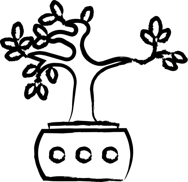 Ilustración de vector de baobab