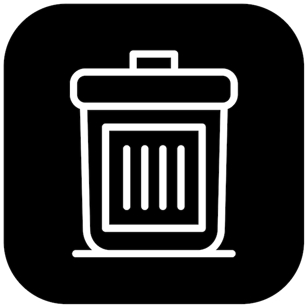 Ilustración del vector de la basura de reciclaje