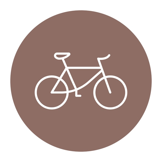 Ilustración del vector de la bicicleta