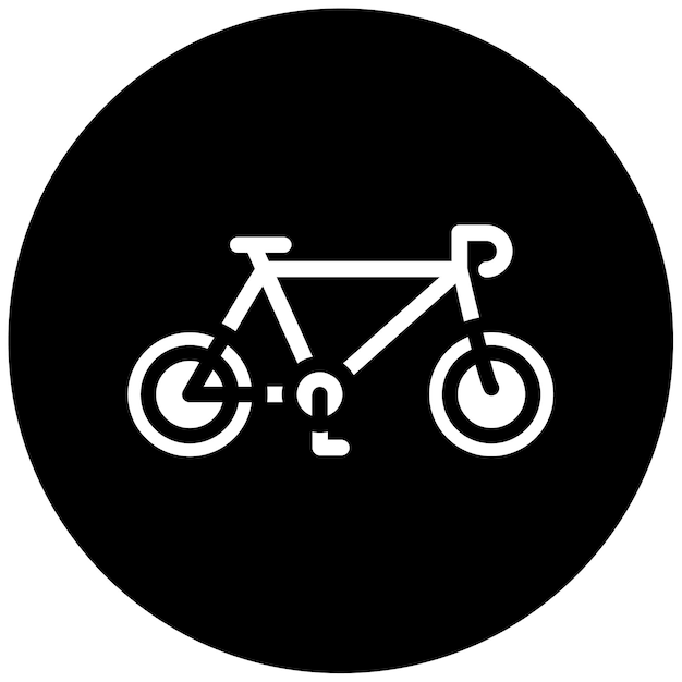 Ilustración del vector de la bicicleta