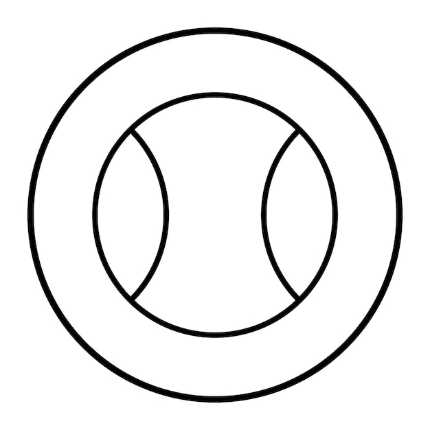 Ilustración del vector de la bola