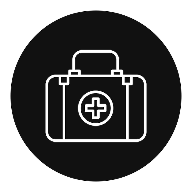 Ilustración del vector de la bolsa de supervivencia
