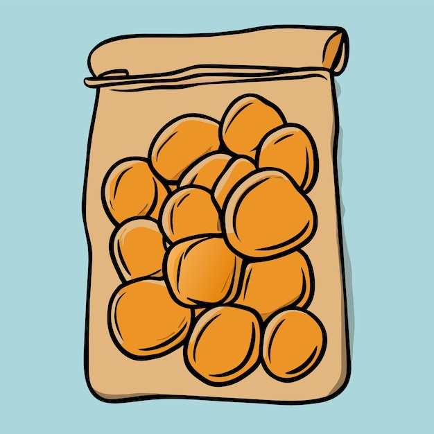 Vector ilustración de vector de bolsa ziplock