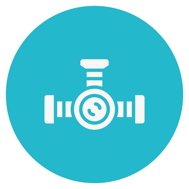 Ilustración del vector de la bomba de agua