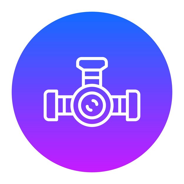 Ilustración del vector de la bomba de agua