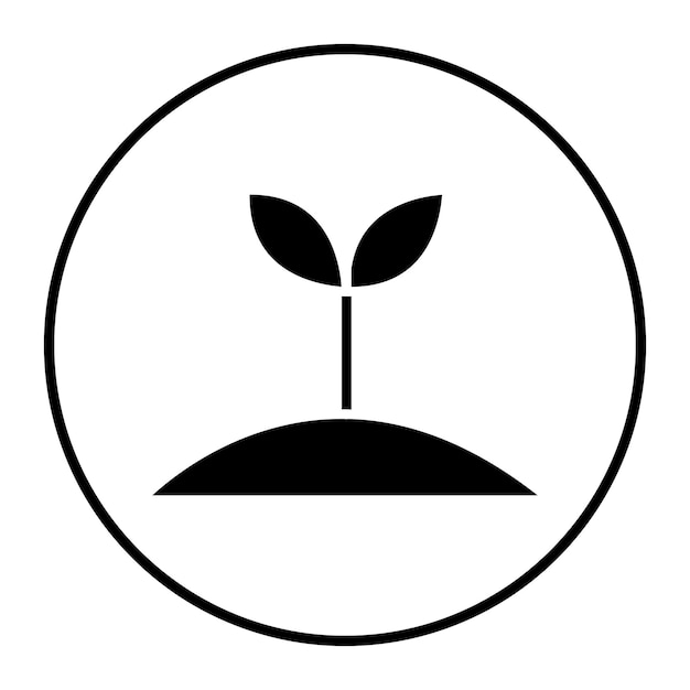 Ilustración del vector de los brotes