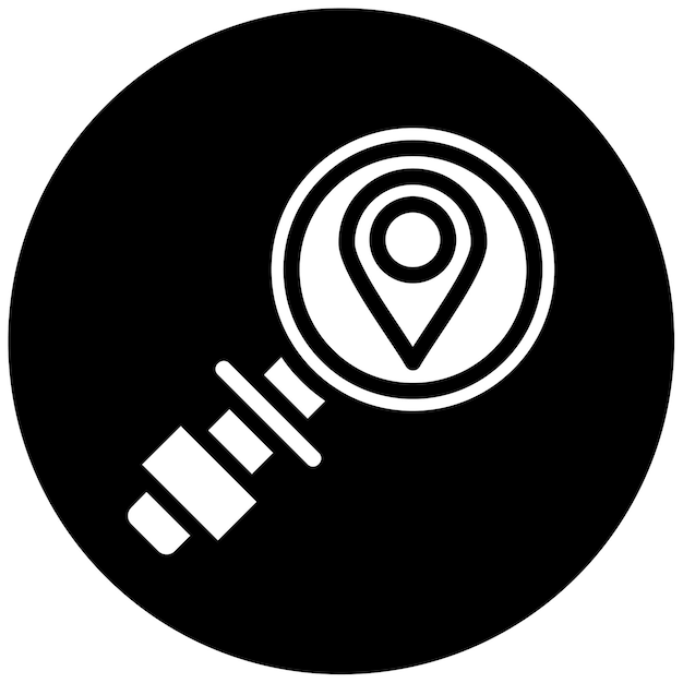 Ilustración del vector de búsqueda
