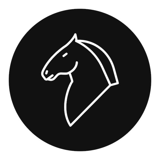Ilustración de vector de caballo
