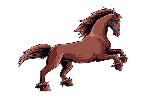 Ilustración de vector de caballo