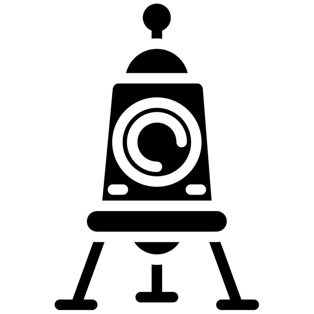 Ilustración del vector de la cápsula espacial