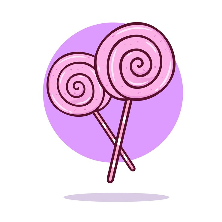Ilustración de vector de caramelo