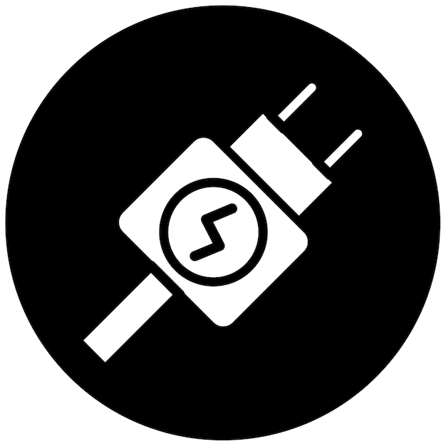 Ilustración del vector del cargador de teléfonos inteligentes