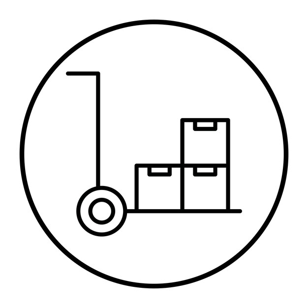 Ilustración del vector del carrito