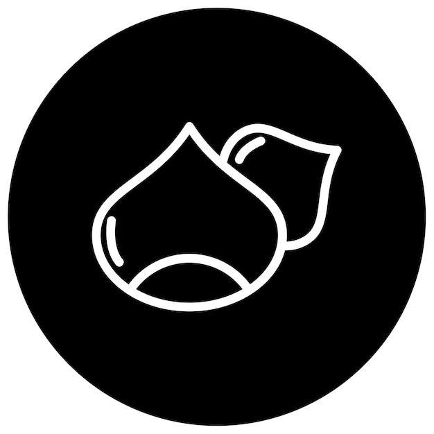 Ilustración del vector castaño
