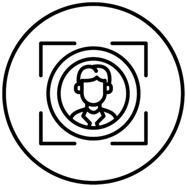 Ilustración del vector de caza de cabezas