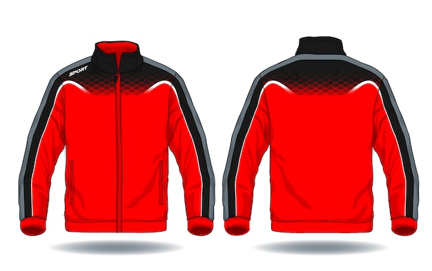 Ilustración de vector de chaqueta de deporte.