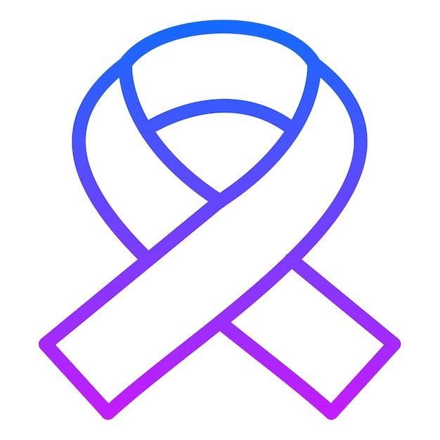 Ilustración del vector de la cinta del cáncer