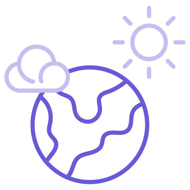 Ilustración del vector de climatización