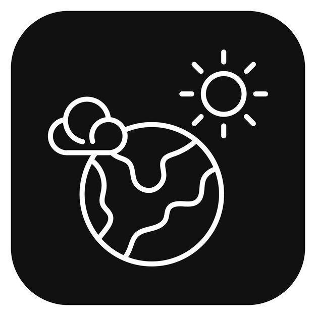 Ilustración del vector de climatización