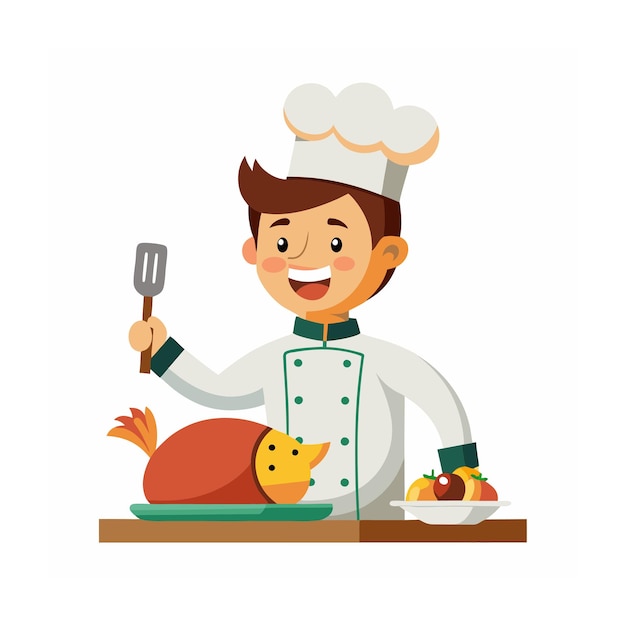 Ilustración de vector de cocina
