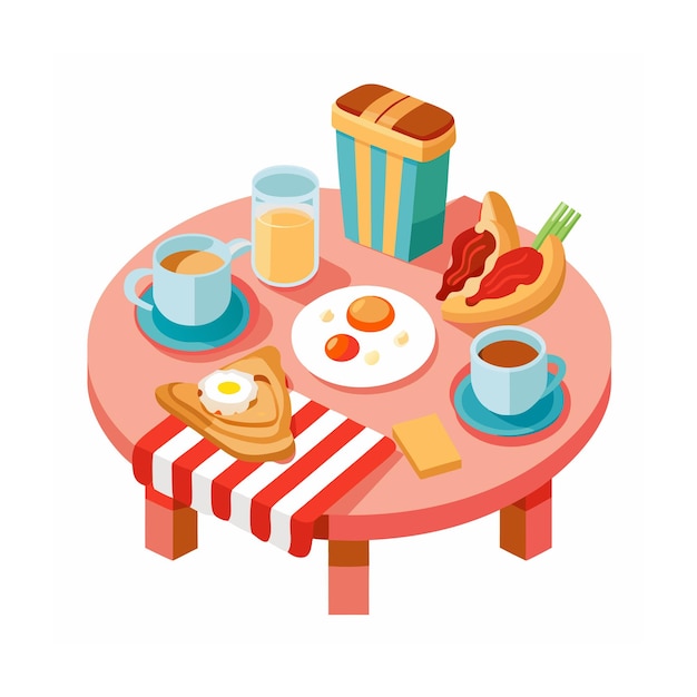 Ilustración de vector de cocina