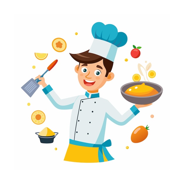 Ilustración de vector de cocina