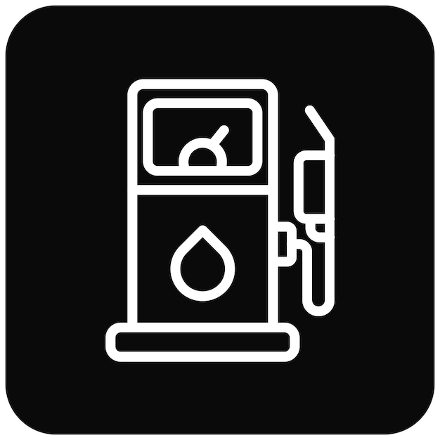 Ilustración del vector del combustible
