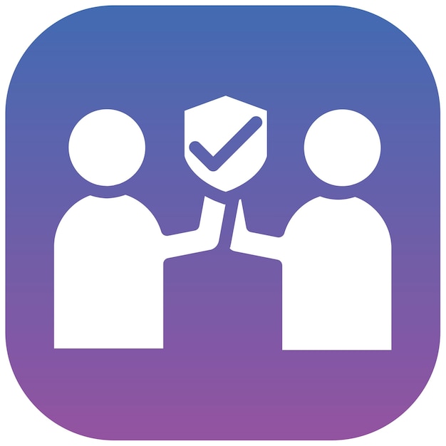 Ilustración del vector de compañerismo