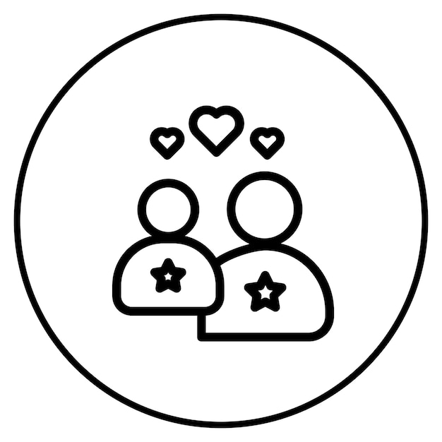 Ilustración del vector de la compasión