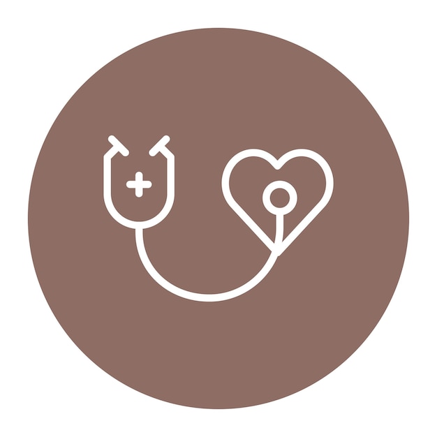 Ilustración del vector de comprobación de salud