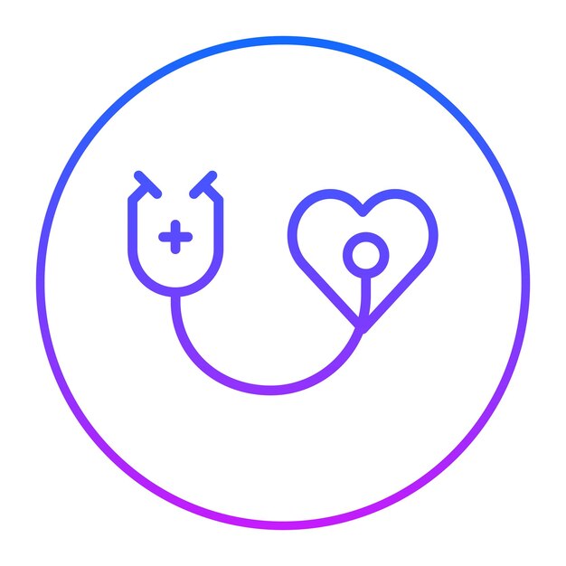Ilustración del vector de comprobación de salud