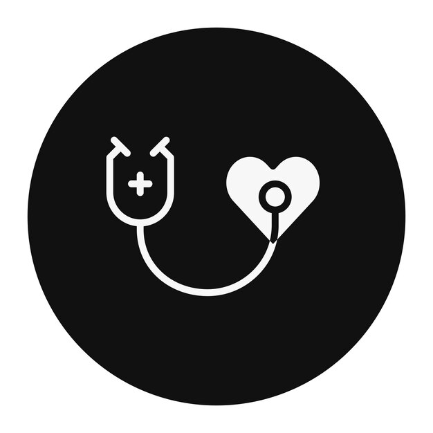 Ilustración del vector de comprobación de salud