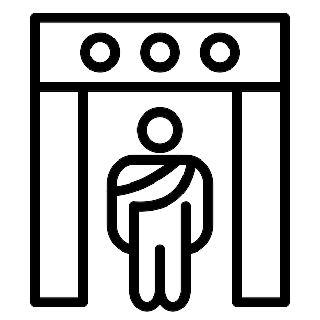 Ilustración del vector de comprobación de seguridad