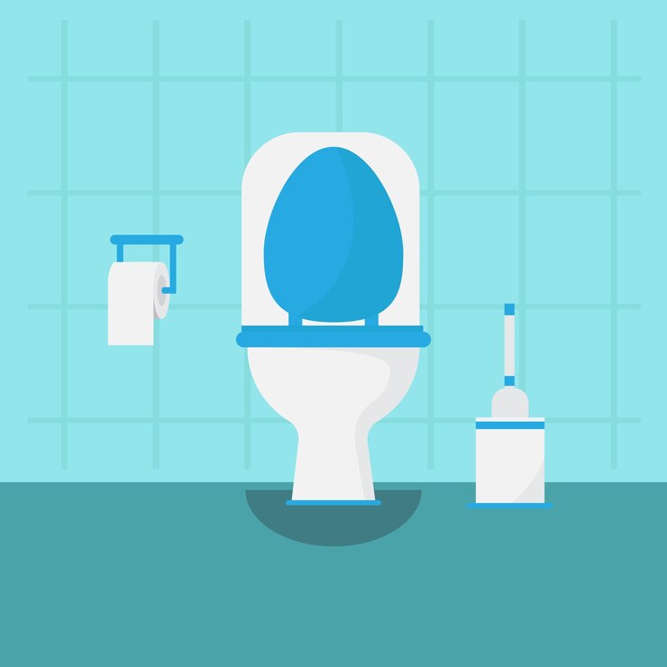 Vector ilustración de vector de concepto de baño