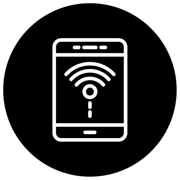 Ilustración del vector de conexión Wi-Fi